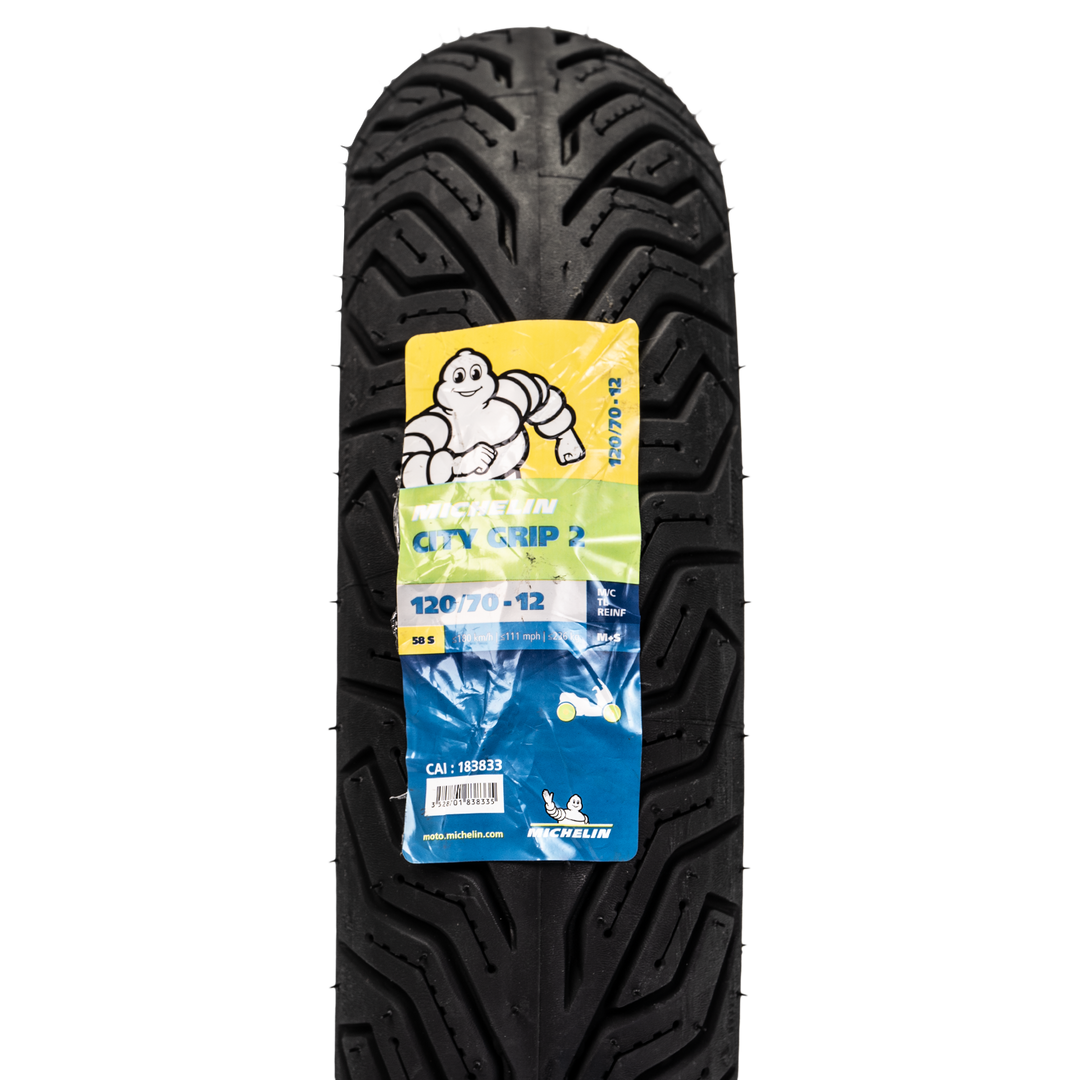 Llanta Michelin 120/70-12 CITY GRIP 2 Delantera - Mundimotos