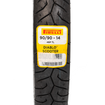 Cargar imagen en el visor de galería, Llanta Pirelli 90/90-14 DIABLO SCOOTER Delantera