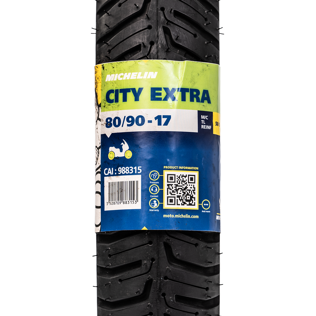 Llanta Michelin 80/90-17 CITY EXTRA Sellomatic - Mundimotos