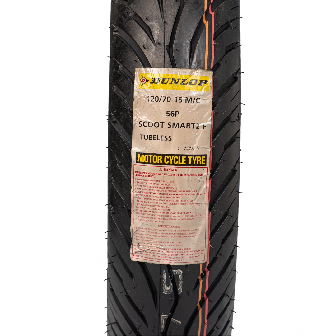 Dunlop Scoot Smart2 120/70-15 Front Sellomatic Tire