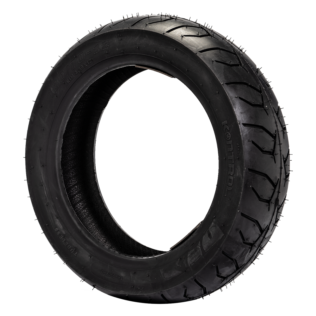Llanta KONTROL 130/70-12 KNT2303 Trasera Sellomatic - Mundimotos