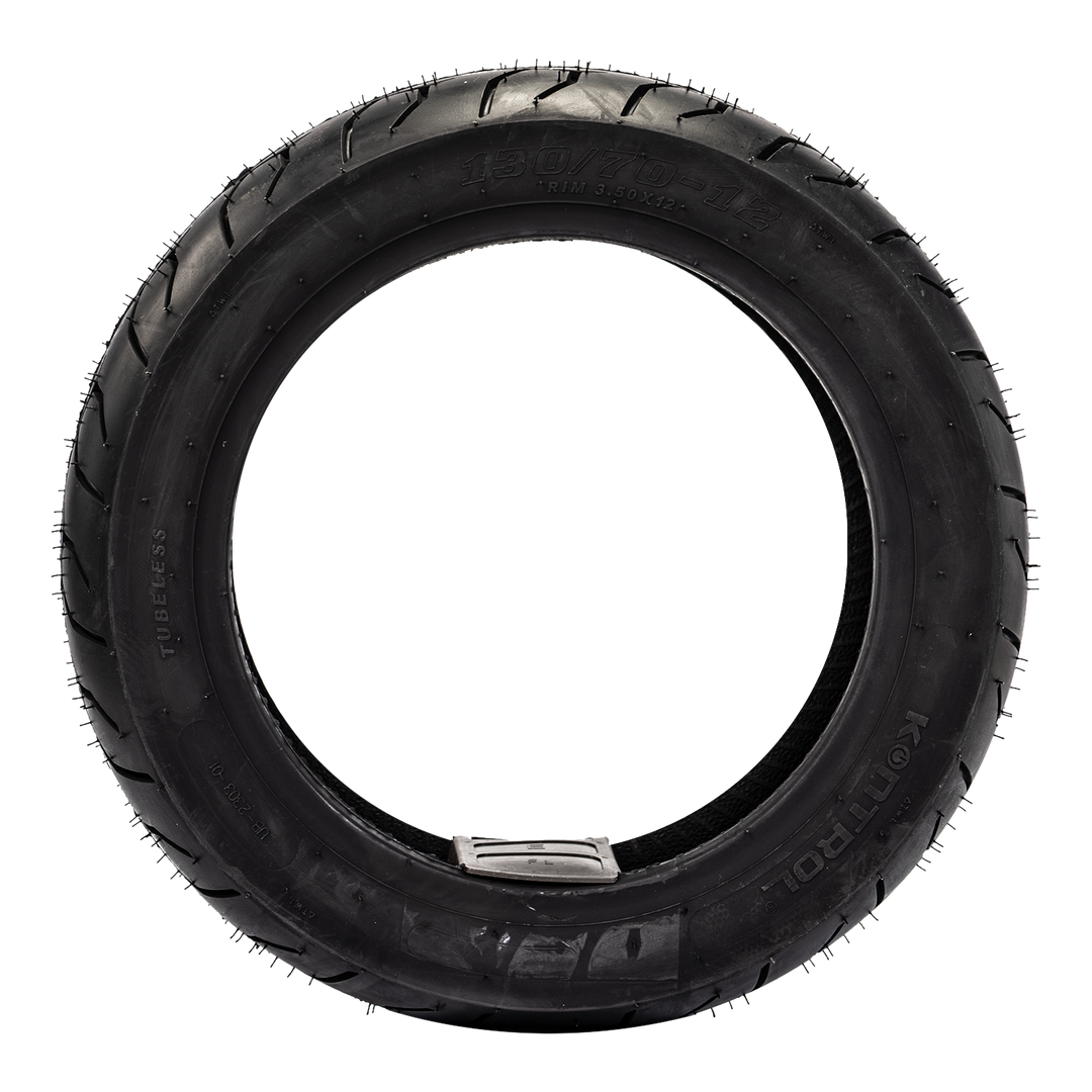 Llanta KONTROL 130/70-12 KNT2303 Trasera Sellomatic - Mundimotos