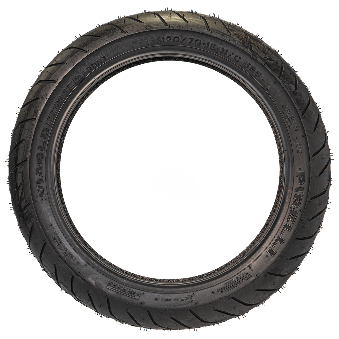 Llanta Pirelli 120/70-15 DIABLO SCOOTER Delantera  Sellomatic