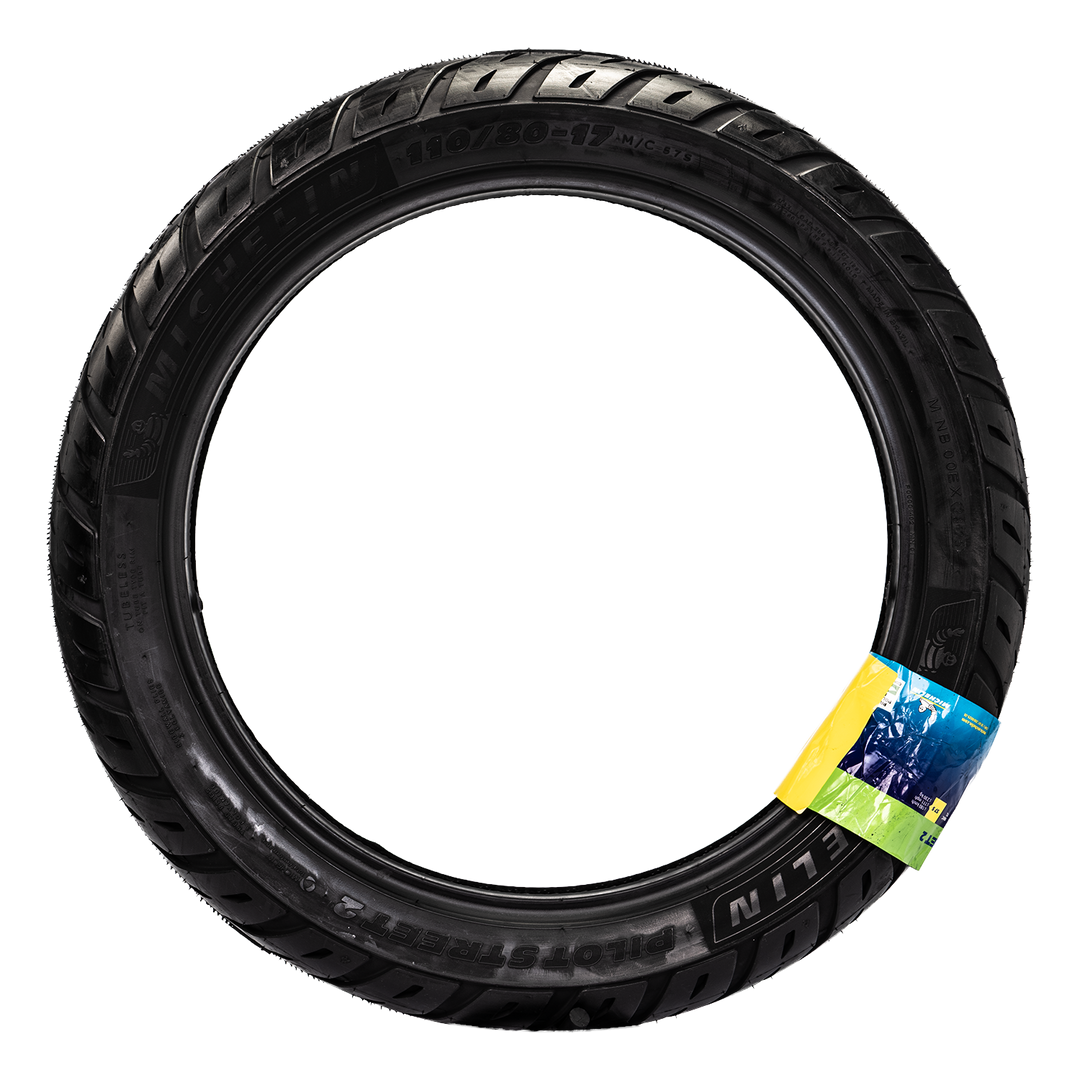 Llanta Michelin 110/80-17 PILOT STREET 2 Sellomatic - Mundimotos
