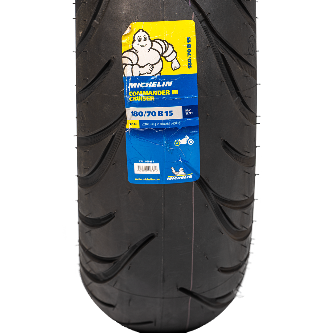 Llanta Michelin 180/70B-15 COMANDER III CRUISER Sellomatic 76H - Mundimotos