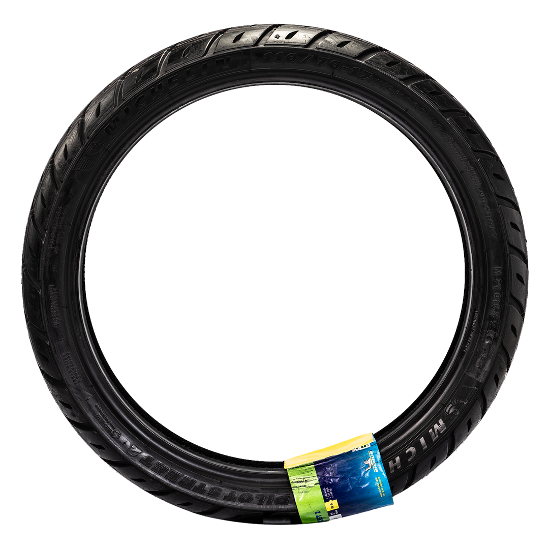 Llanta Michelin 110/70-17 PILOT STREET 2 Delantera Sellomatic - Mundimotos