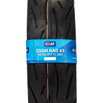 Cargar imagen en el visor de galería, Llanta CEAT 150/60R-17 ZOOM RADIAL X1 Trasera Sellomatic - Mundimotos