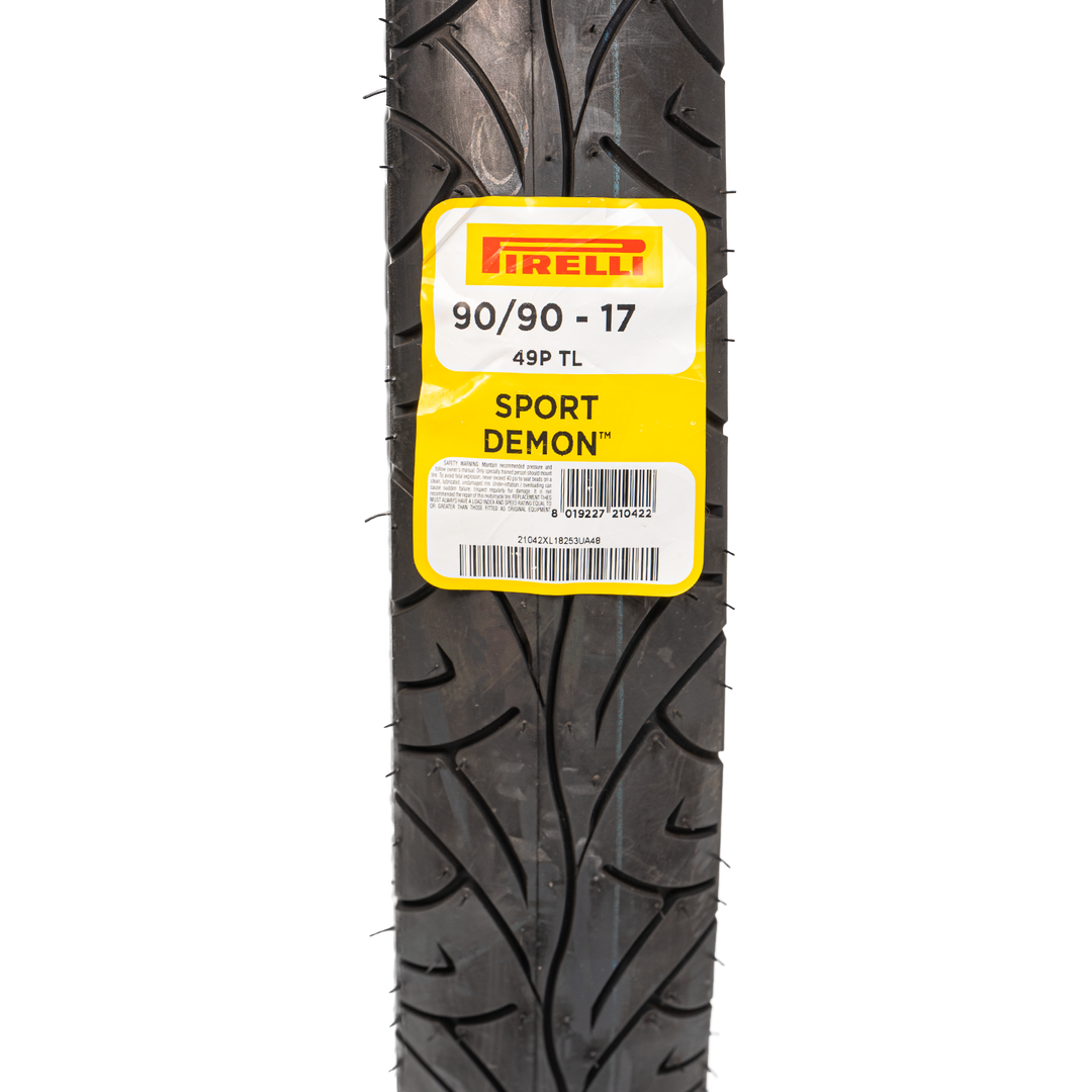 Llanta Pirelli 90/90-17 SPORT DEMON Delantera Sellomatic - Mundimotos