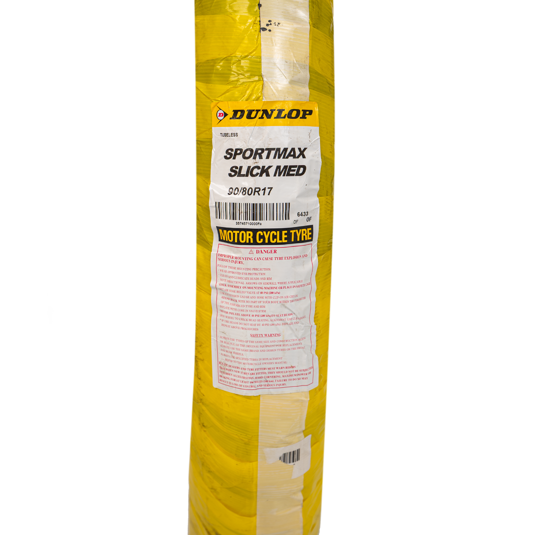 Llanta Dunlop 90/80R-17 SPORTMAX SLICK Sellomatic