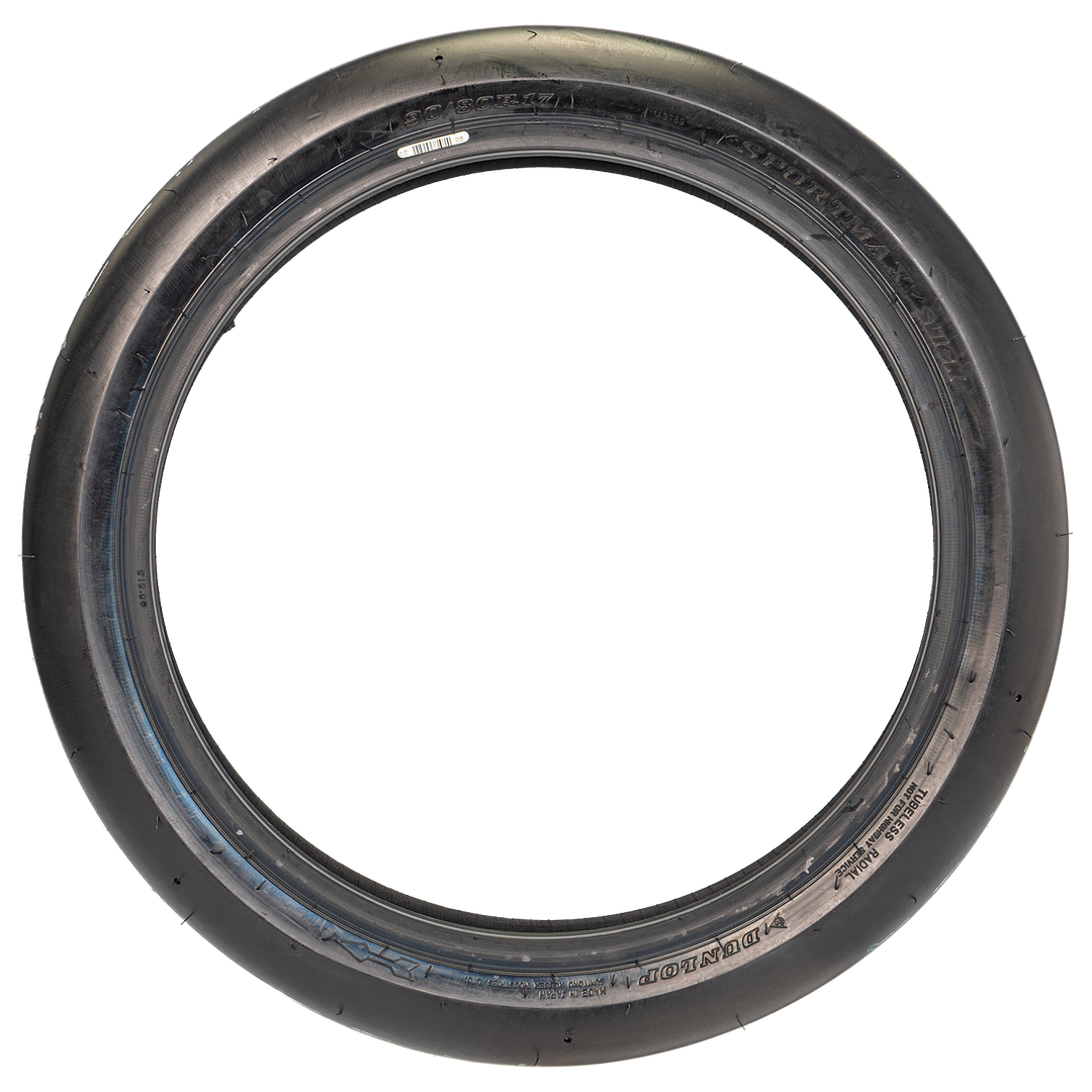 Llanta Dunlop 90/80R-17 SPORTMAX SLICK Sellomatic