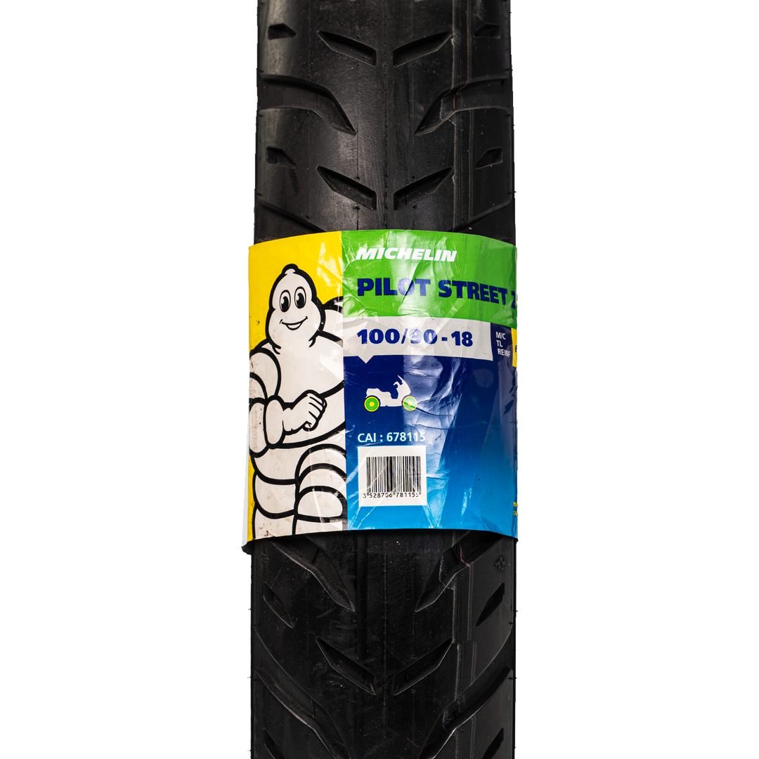 Llanta Michelin 100/90-18 PILOT STREET 2 Sellomatic - Mundimotos