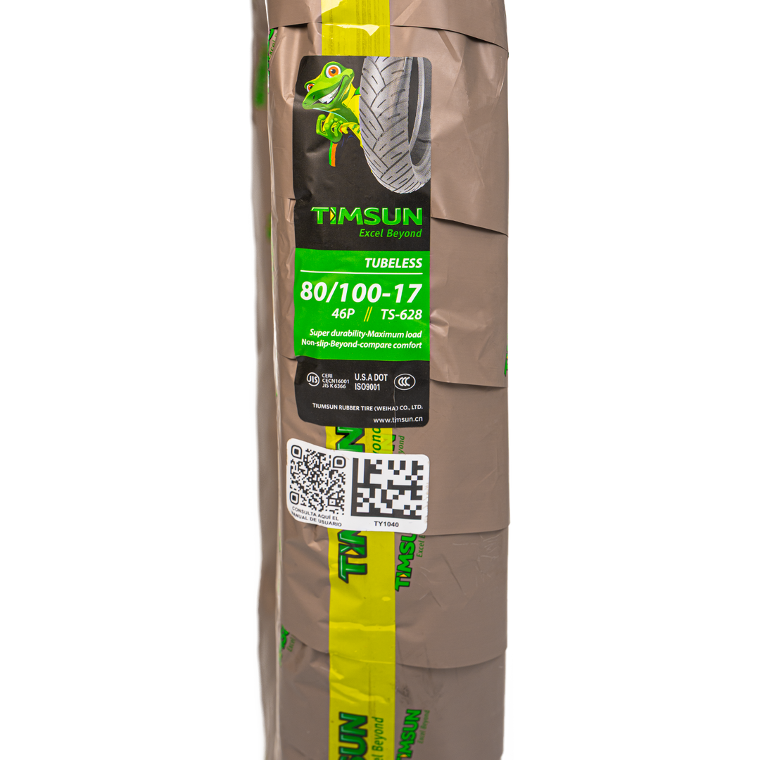 Llanta Timsun 80/100-17 TS628 Sellomatic