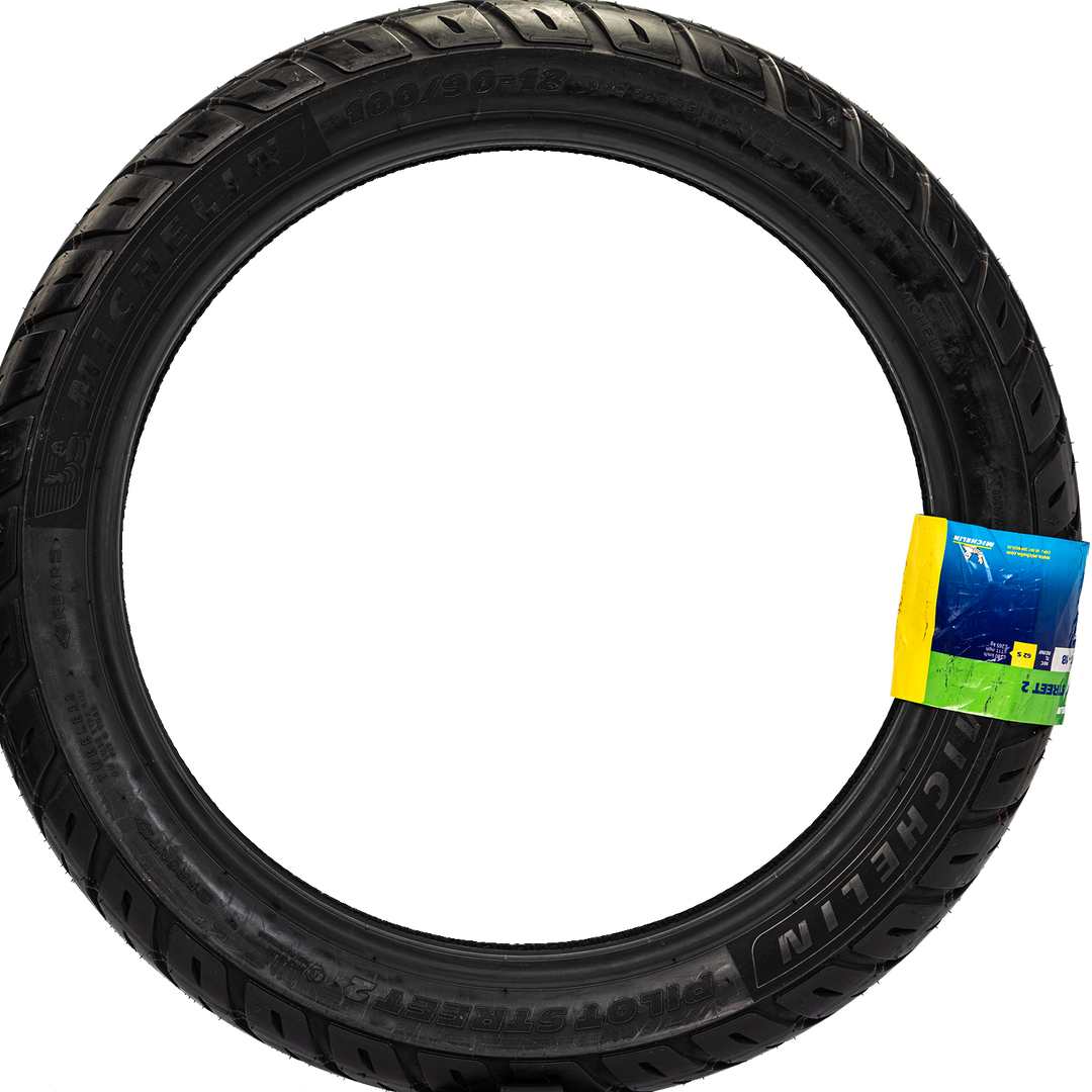 Llanta Michelin 100/90-18 PILOT STREET 2 Sellomatic - Mundimotos