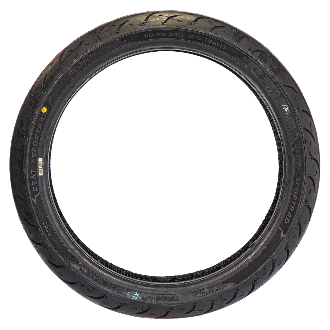 Llanta CEAT 110/70ZR-17 SPORTRADIAL Sellomatic