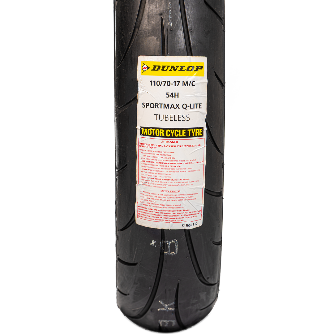 Llanta Timsun 110/70-17 SPORTMAX Q-LITE 54H Delantera Sellomatic