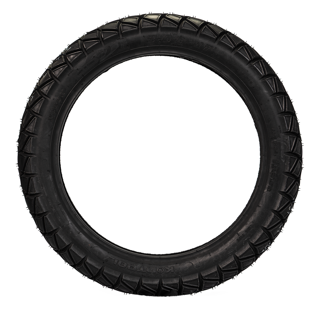 Llanta KONTROL 3.00-17 KNT004 Trasera Neumatico - Mundimotos