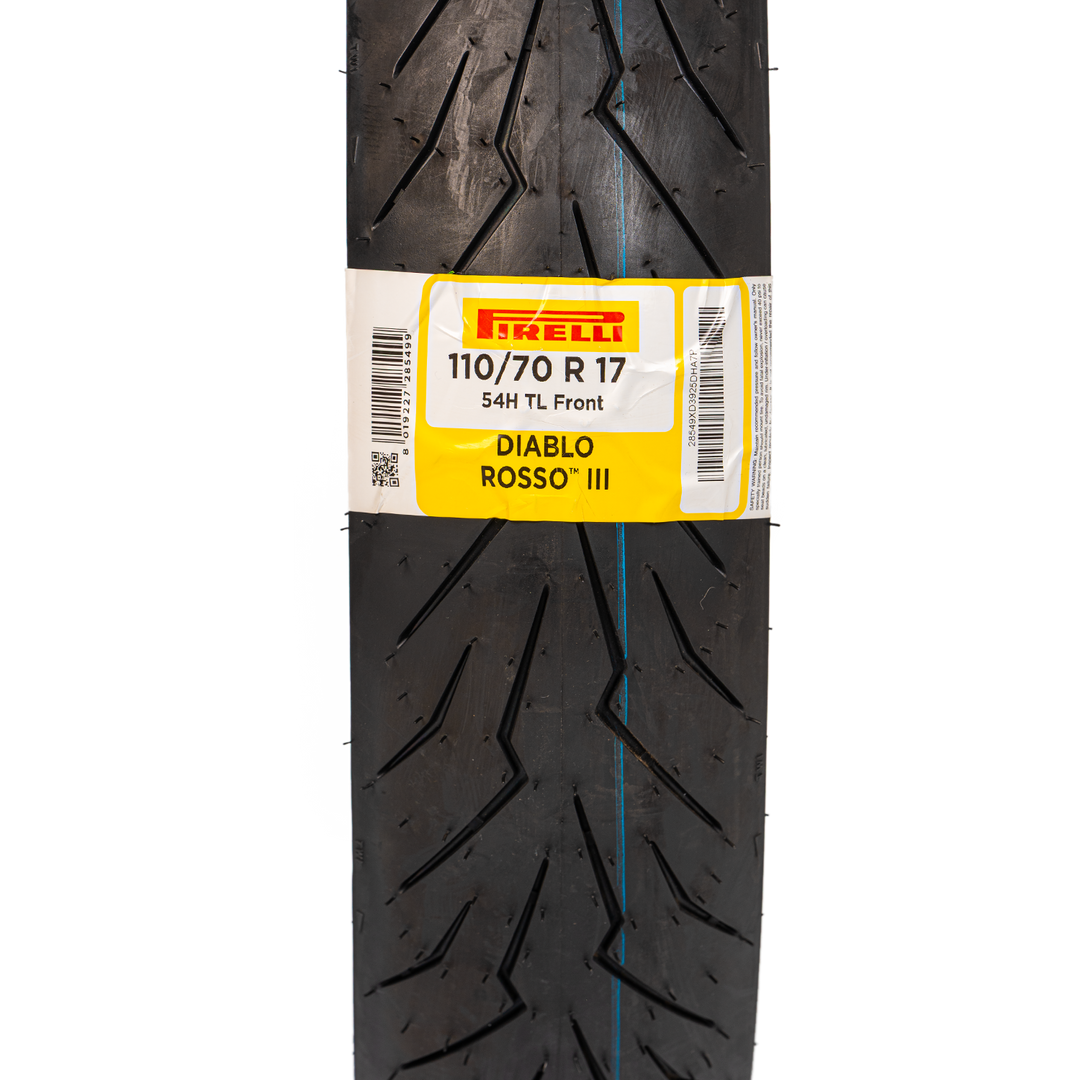 Llanta Pirelli 110/70R-17 DIABLO ROSSO 3 Delantera Sellomatic