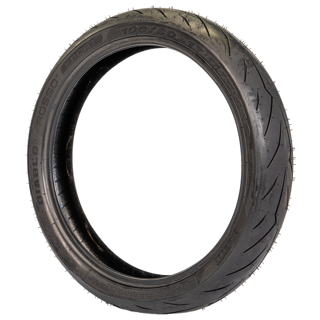 Llanta Pirelli 100/80-17 DIABLO ROSSO SPORT Sellomatic