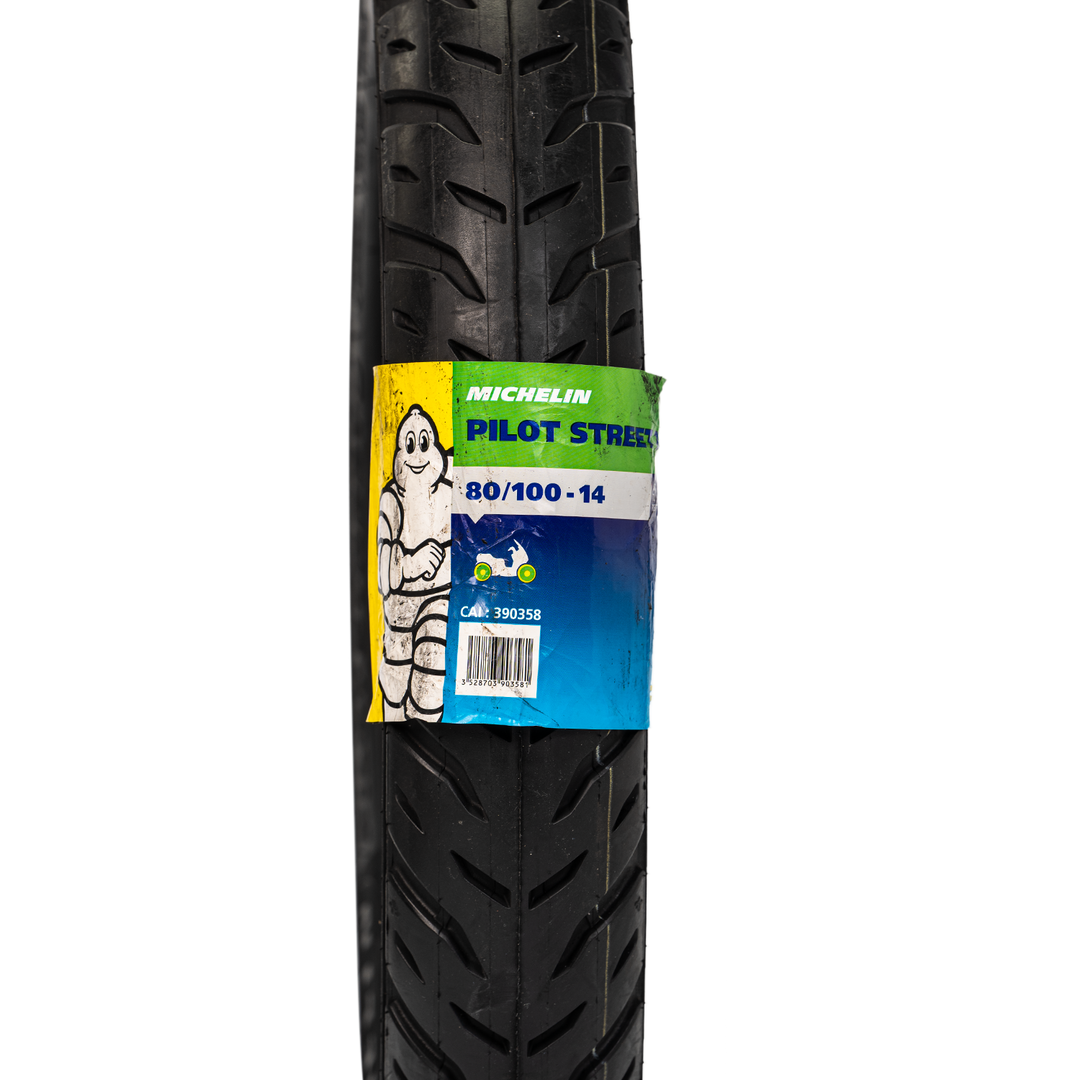 Llanta Michelin 080/100-14 PILOT STREET 2 Sellomatic - Mundimotos