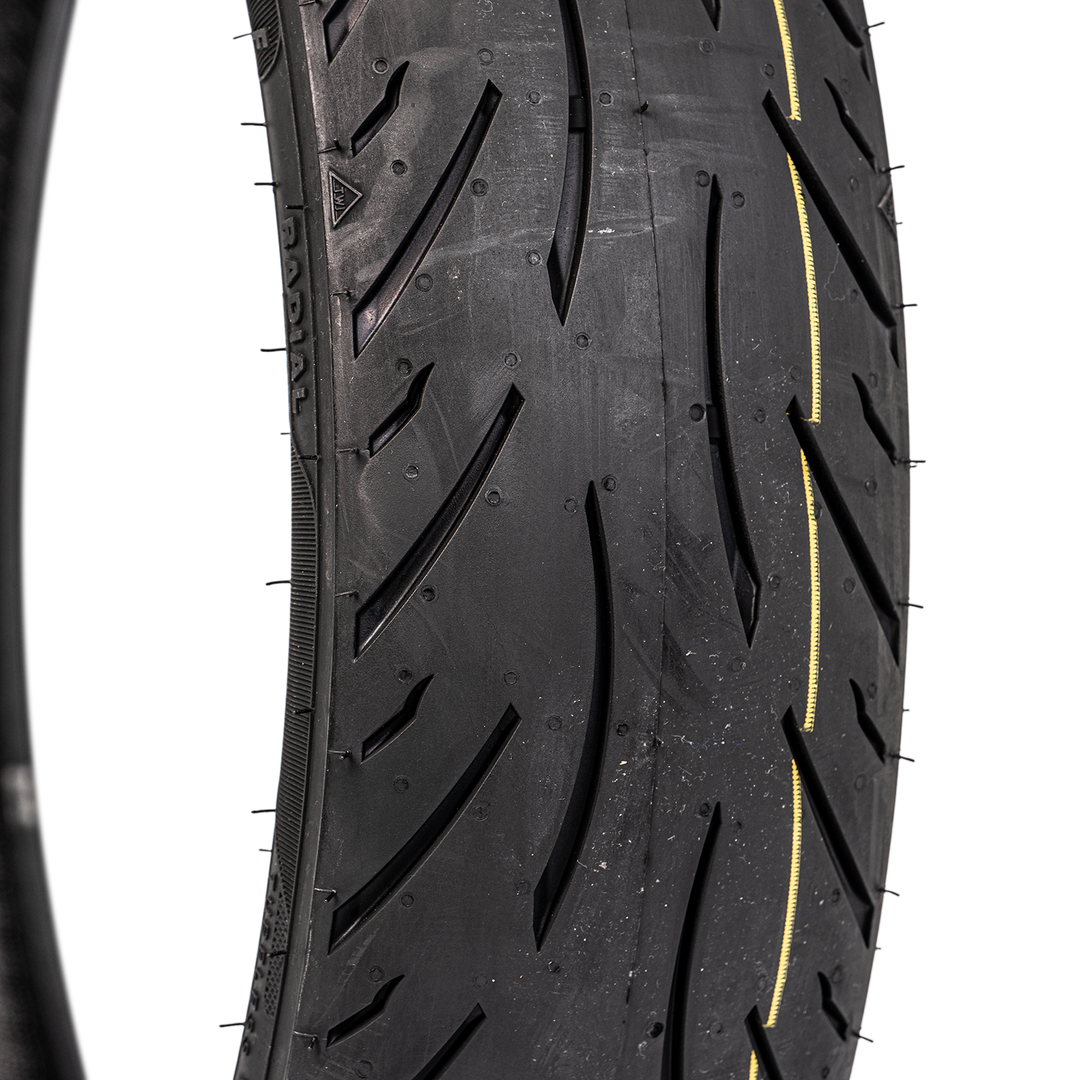 Llanta CEAT 110/70R-17 ZOOM RADIAL X1F Delantera Sellomatic - Mundimotos