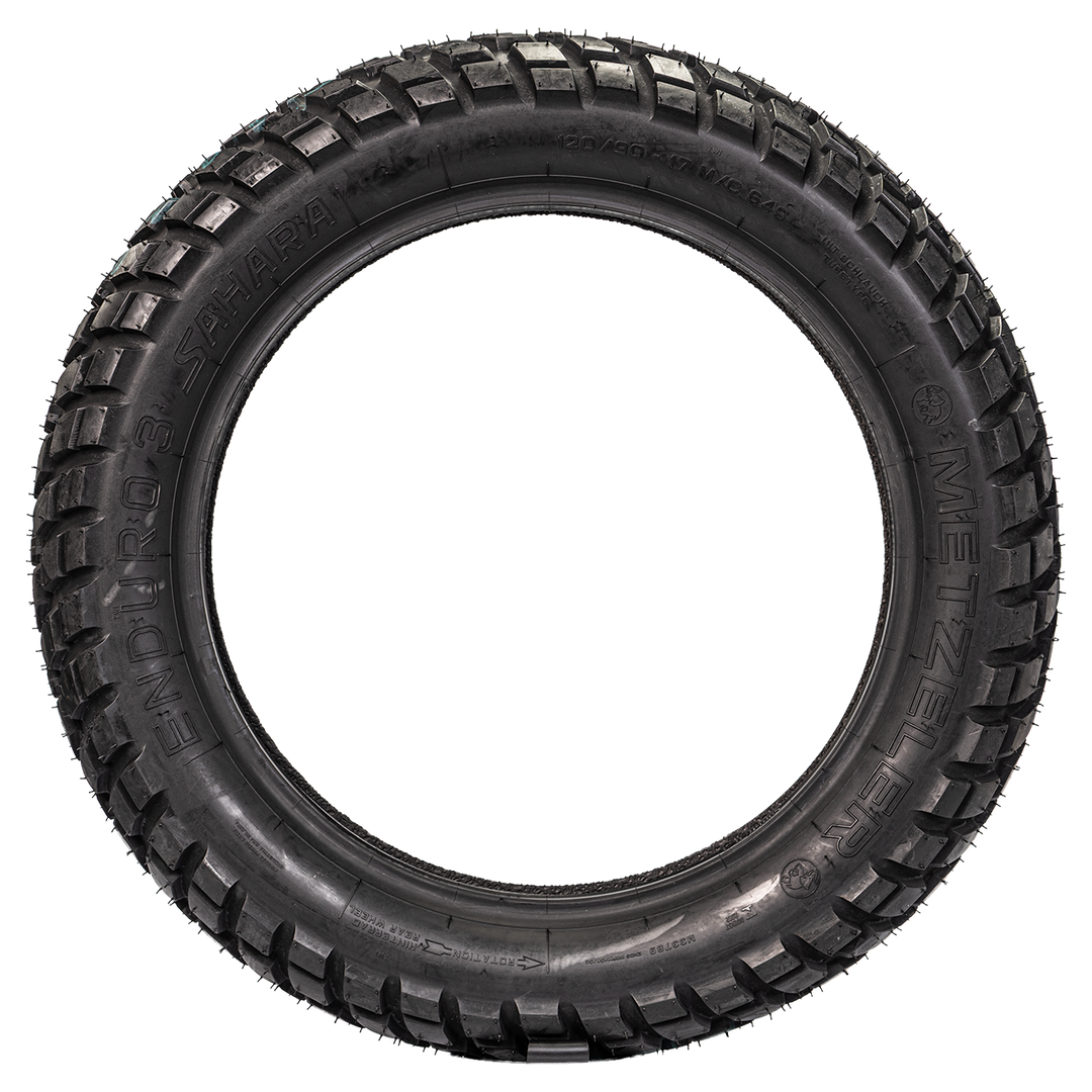 Llanta Metzeler 120/90-17 ENDURO 3 SAHARA Trasera Neumatico - Mundimotos