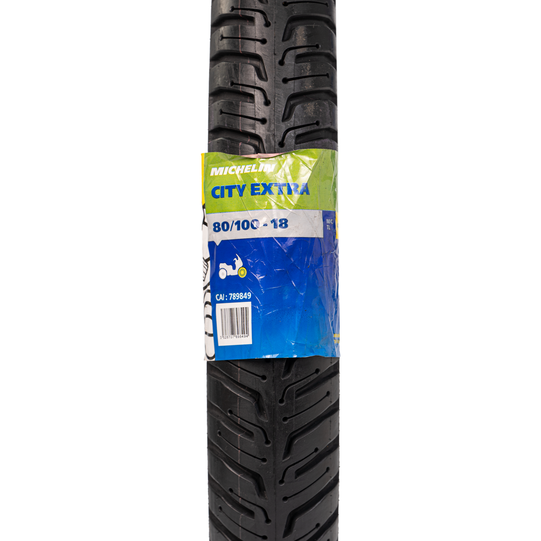 Llanta Michelin 80/100-18 CITY EXTRA Delantera Sellomatic - Mundimotos