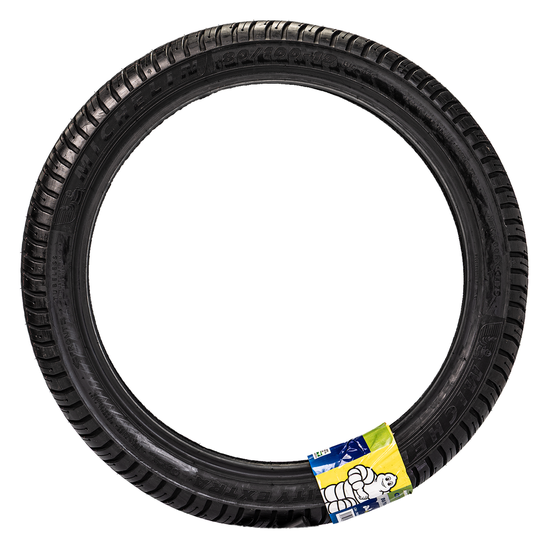 Llanta Michelin 80/100-18 CITY EXTRA Delantera Sellomatic - Mundimotos