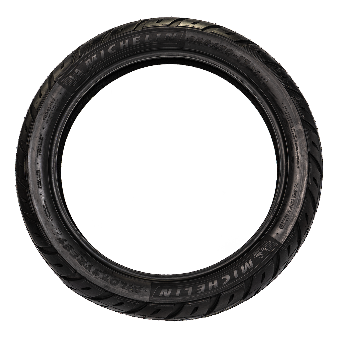 Llanta Michelin 140/70-17 PILOT STREET 2 Trasera Sellomatic