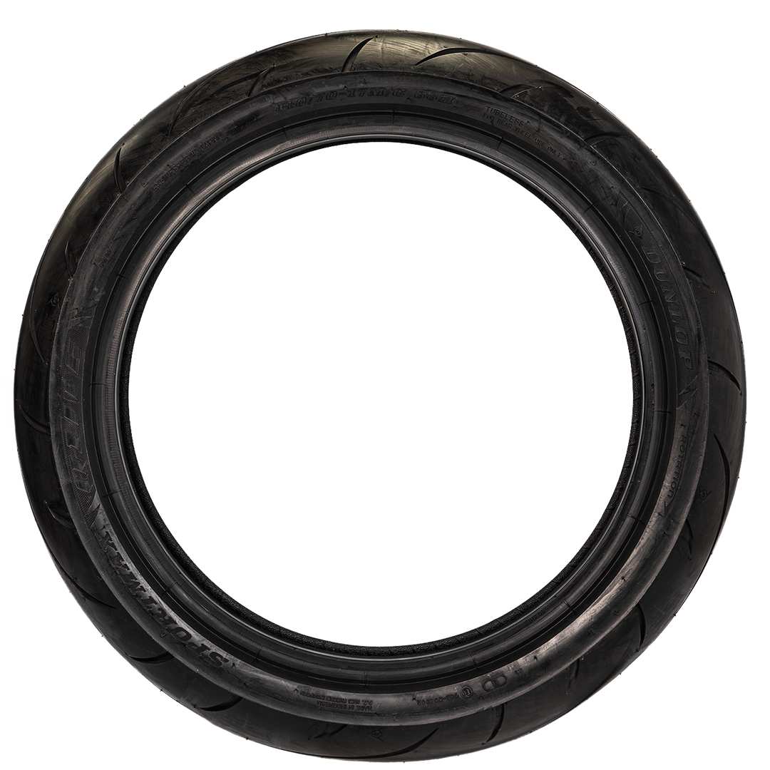 Llanta Dunlop 140/70-17 SPORTMAX Q‑LITE 66H Trasera Sellomatic