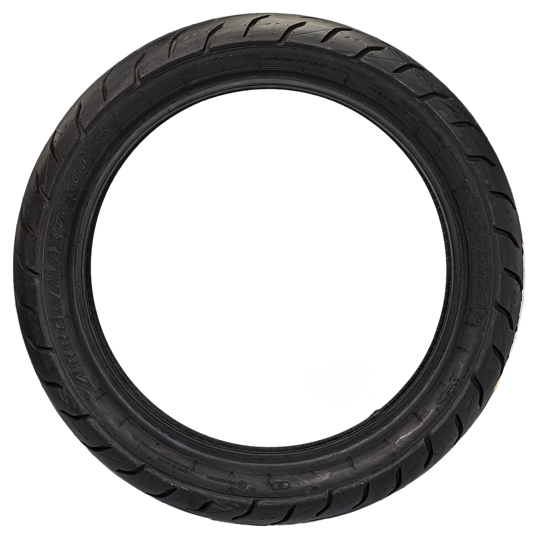 Llanta Dunlop 120/80-17 ARROWMAX GT 601 Trasera Sellomatic - Mundimotos