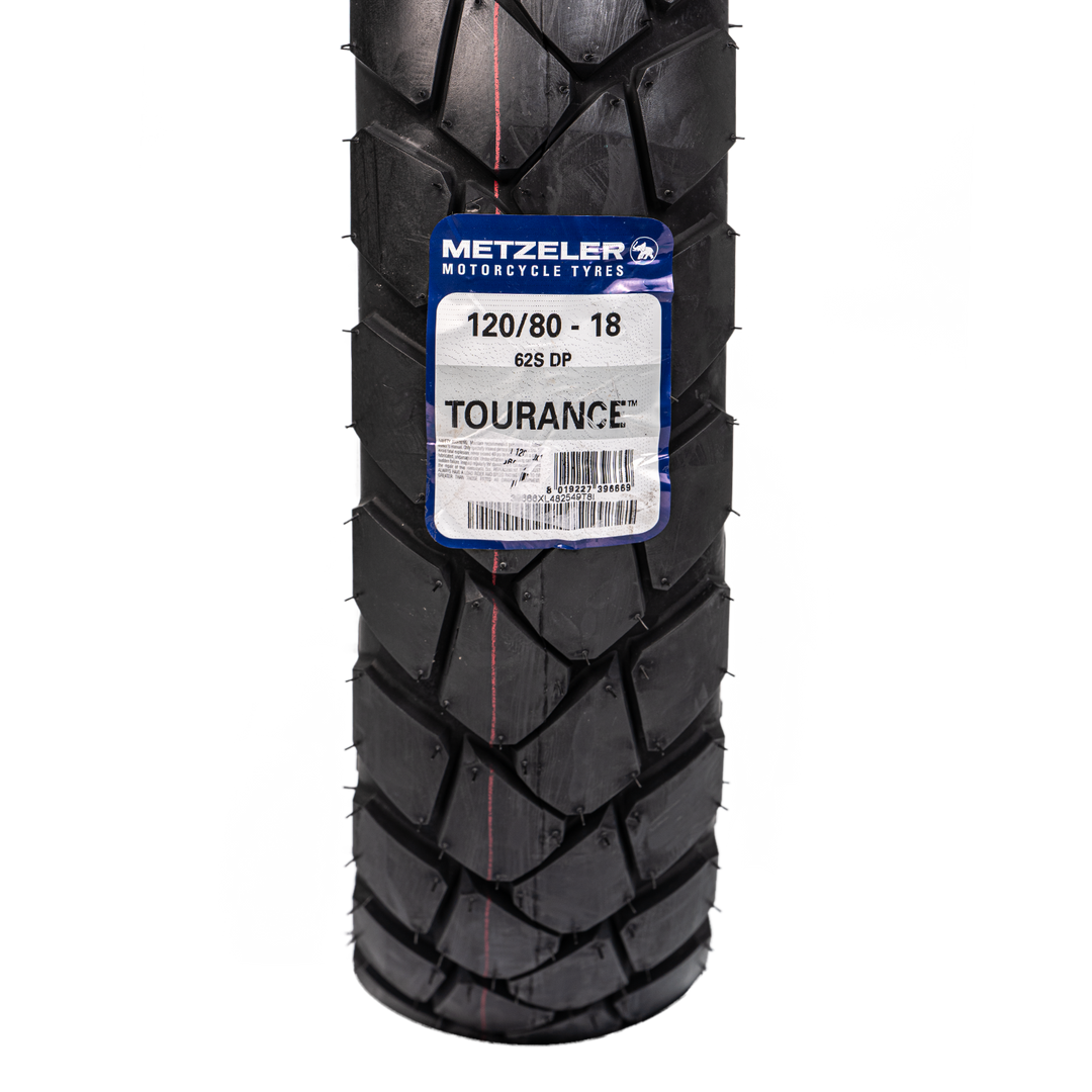 Llanta Metzeler 120/80-18 TOURANCE Trasera Neumatico - Mundimotos