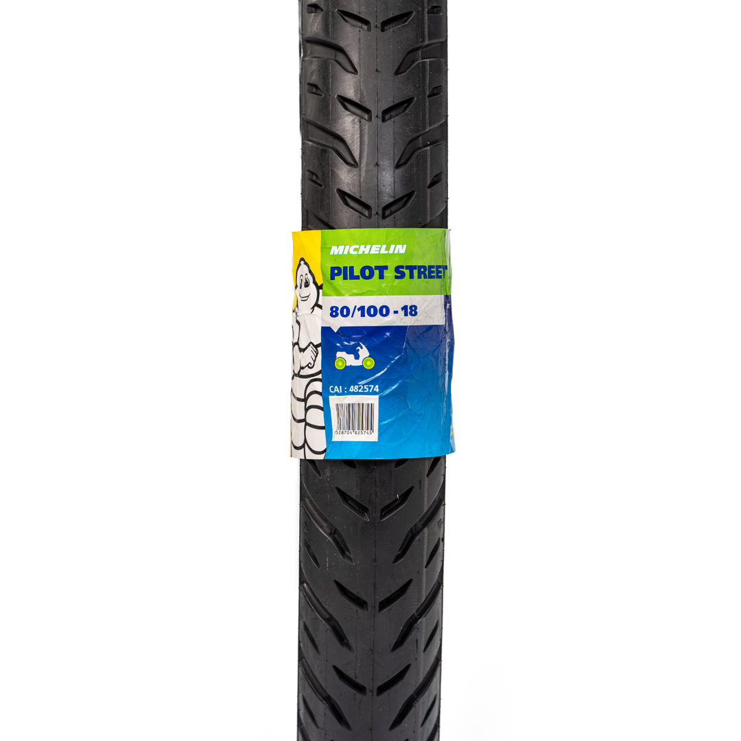 Llanta Michelin 080/100-18 PILOT STREET 2 Sellomatic - Mundimotos