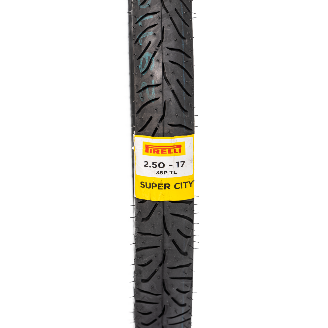 Llanta Pirelli 2.50-17 SUPER CITY Delantera Sellomatic - Mundimotos