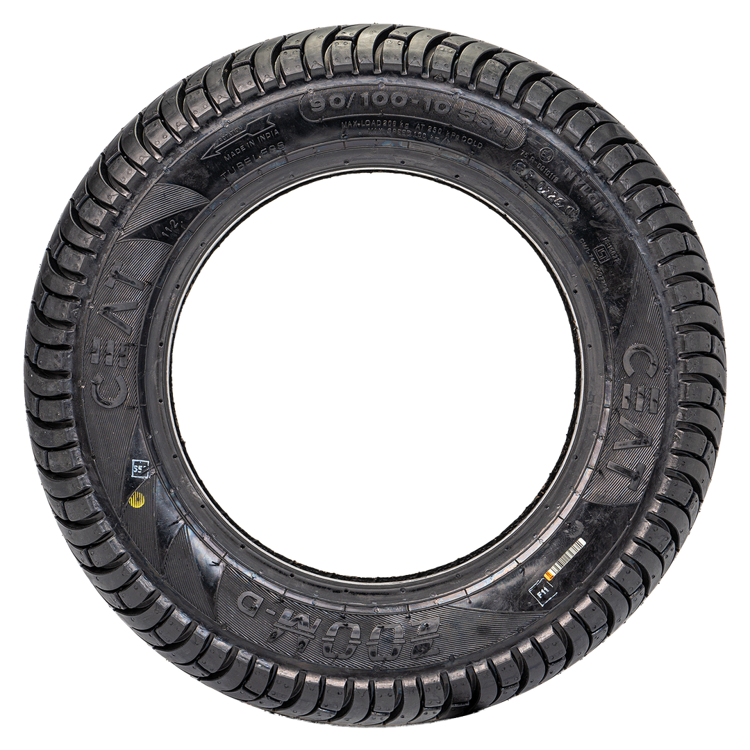 Llanta CEAT 090/100-10 ZOOM D Sellomatic - Mundimotos