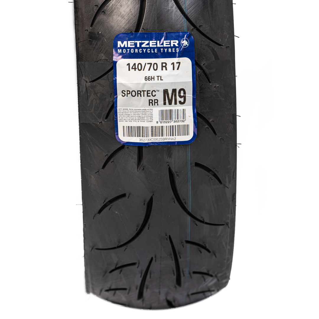 Llanta Metzeler 140/70R-17 SPORTEC M9 Trasera Sellomatic