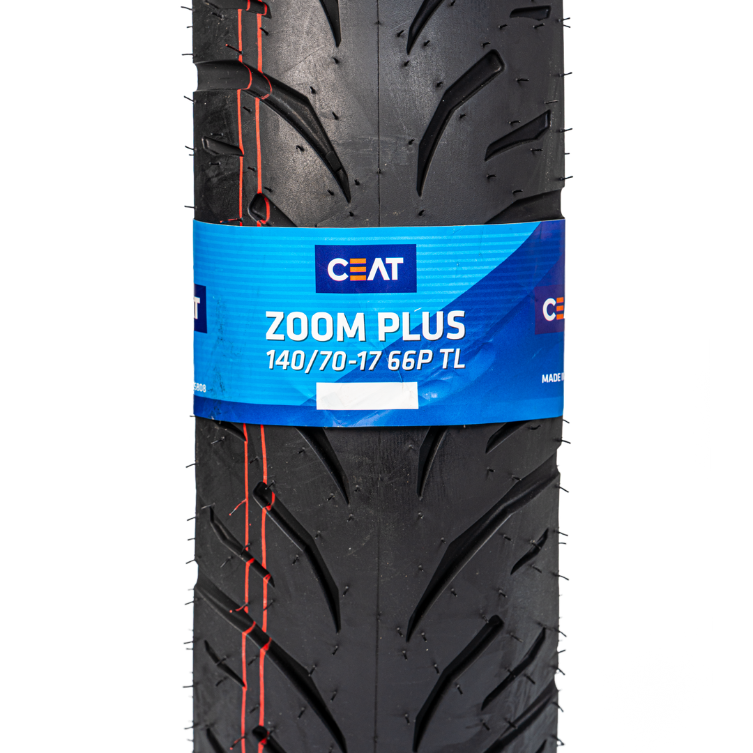 Llanta CEAT 140/70-17 ZOOM PLUS Trasera Sellomatic