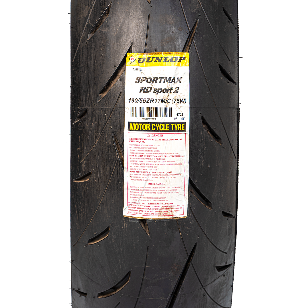 Llanta Dunlop 190/55ZR‑17 SPORTMAX ROAD SPORT 2 Sellomatic