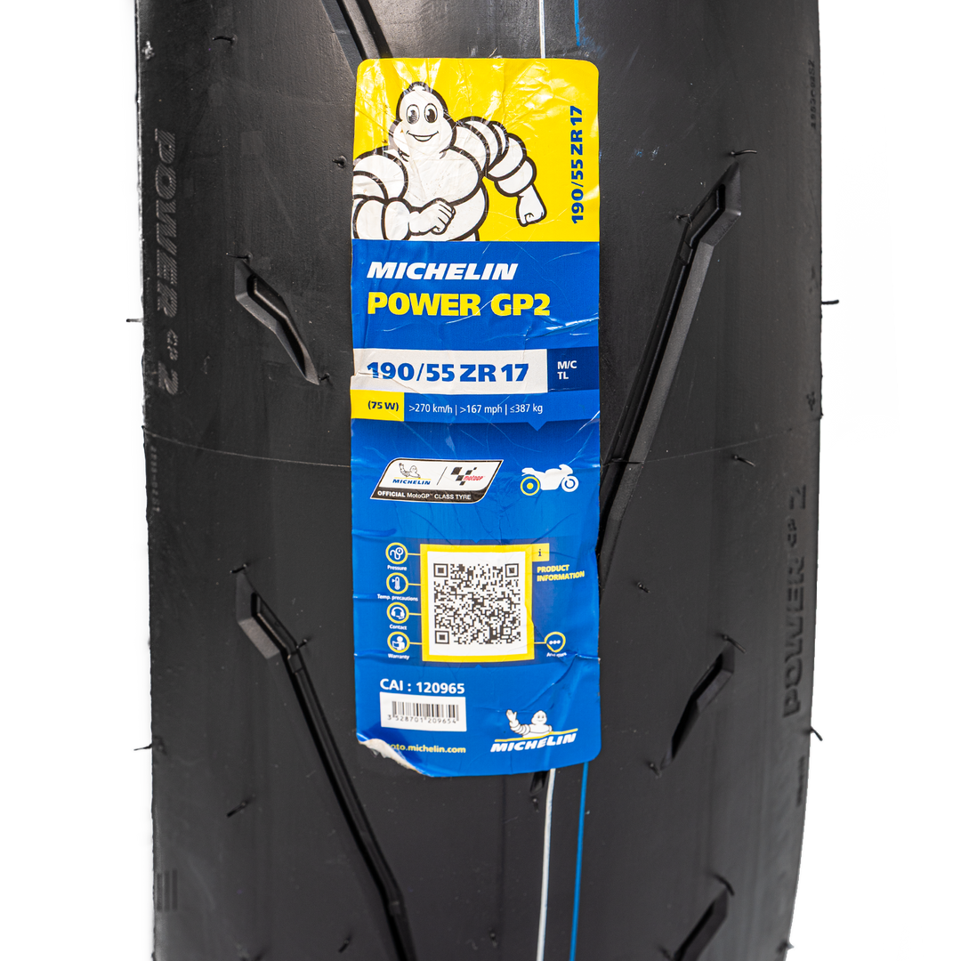 Llanta Michelin 190/55ZR-17 POWER GP 2 Sellomatic 75W