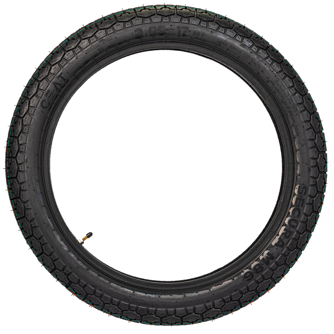 Llanta CEAT 3.00-17 SECURA-M86 Trasera Neumatico