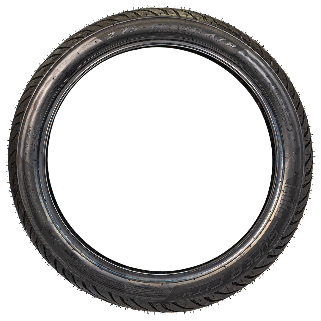 Llanta Pirelli 2.75-17 SUPER CITY Delantera Sellomatic