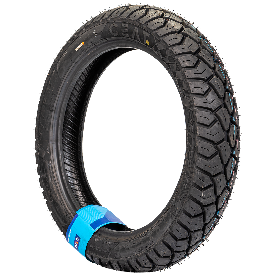 Llanta CEAT 110/90-16 GRIPP X3 Trasera Sellomatic - Mundimotos