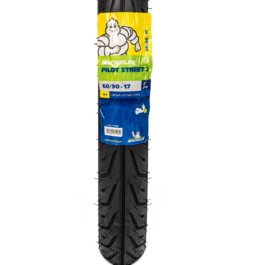 Llanta Michelin 060/90-17 PILOT STREET 2 Delantera Sellomatic