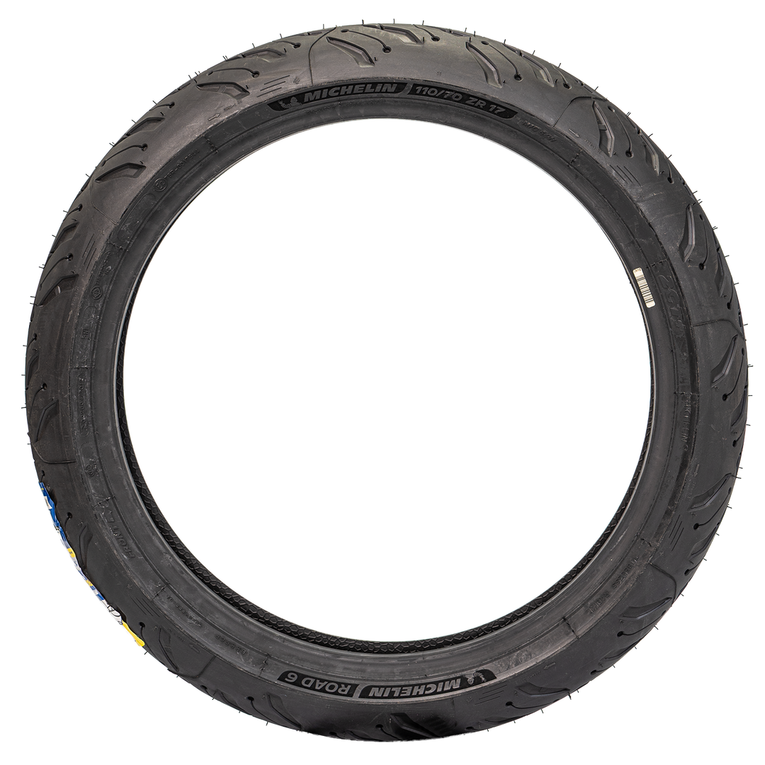 Llanta Michelin 110/70ZR-17 ROAD 6 Delantera Sellomatic - Mundimotos