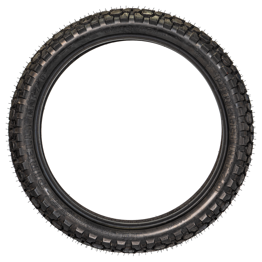 Llanta Pirelli 110/80-18 MT70 Trasera Neumático