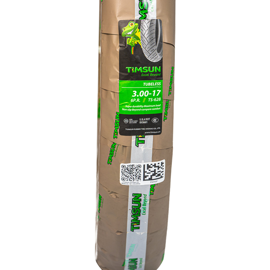 Llanta Timsun 3.00-17 TS628 Trasera Sellomatic