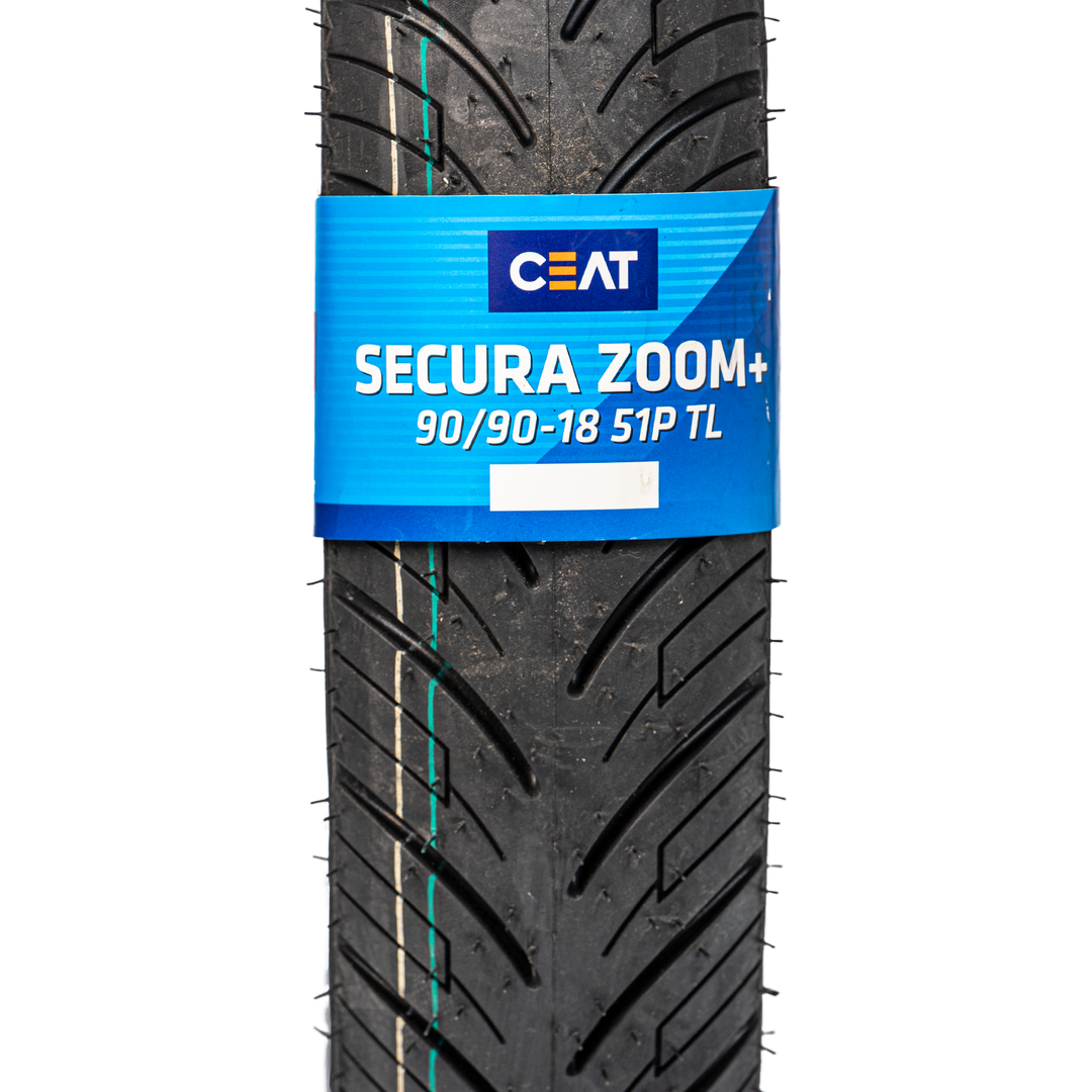Llanta CEAT 90/90-18 SECURA ZOOM Sellomatic