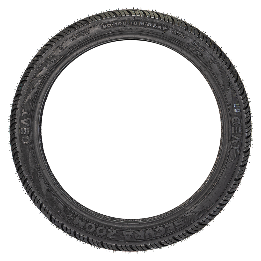 Llanta CEAT 80/100-18 SECURA ZOOM Sellomatic