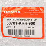 Load image into Gallery viewer, Original Honda XR 150L Footrest Support (Rear Right)