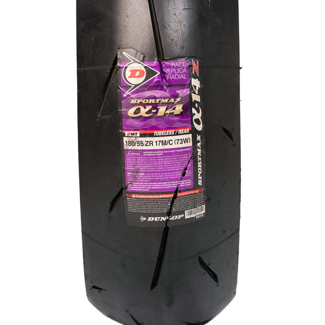 Llanta Dunlop 180/55ZR-17 SPORTMAX ALFA 14 Trasera - Mundimotos