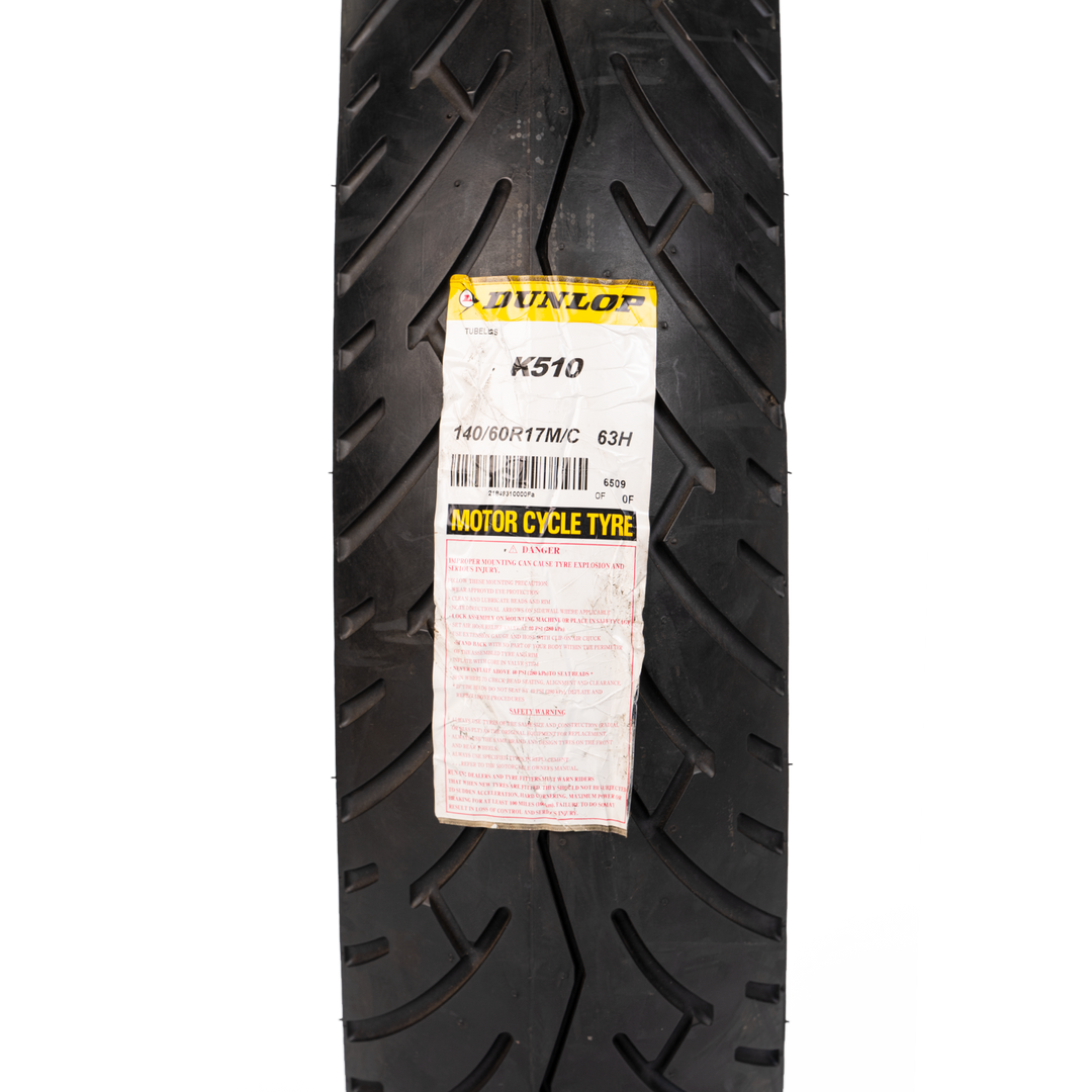 Llanta Dunlop 140/60R-17 K510 Trasera Sellomatic - Mundimotos